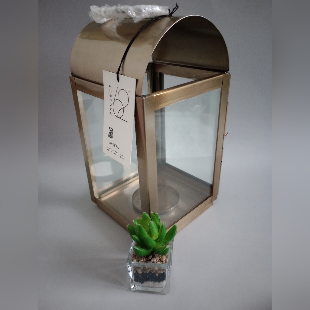 Lantern Home Decor Collection Classic Gold  Project 62 New  Outdoor/  Indoor